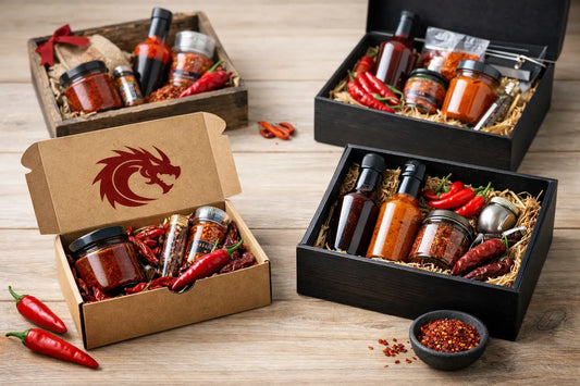 Vier Ideen für Chili-Geschenkboxen