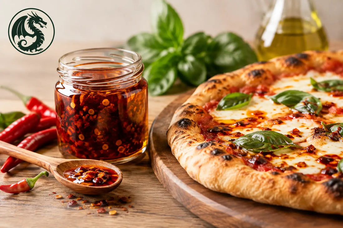 Chiliöl für Pizza verwenden - so geht Geschmack