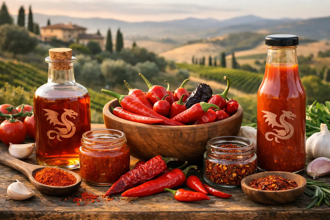 Feine Chili-Spezialitäten aus der Toskana
