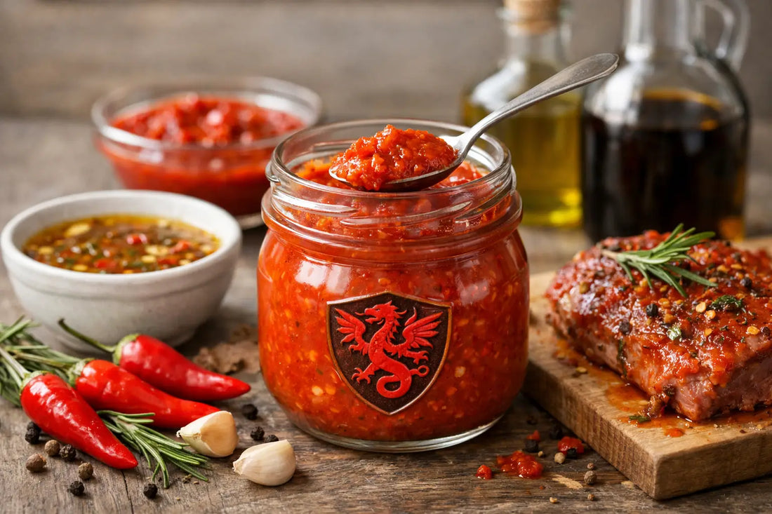 Peperoncino Creme für Marinaden nutzen