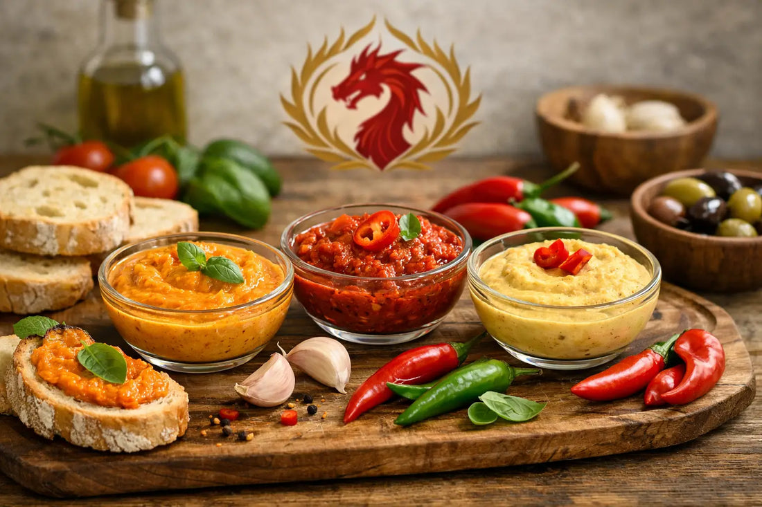 Test milder Peperoncino-Aufstriche für Genießer