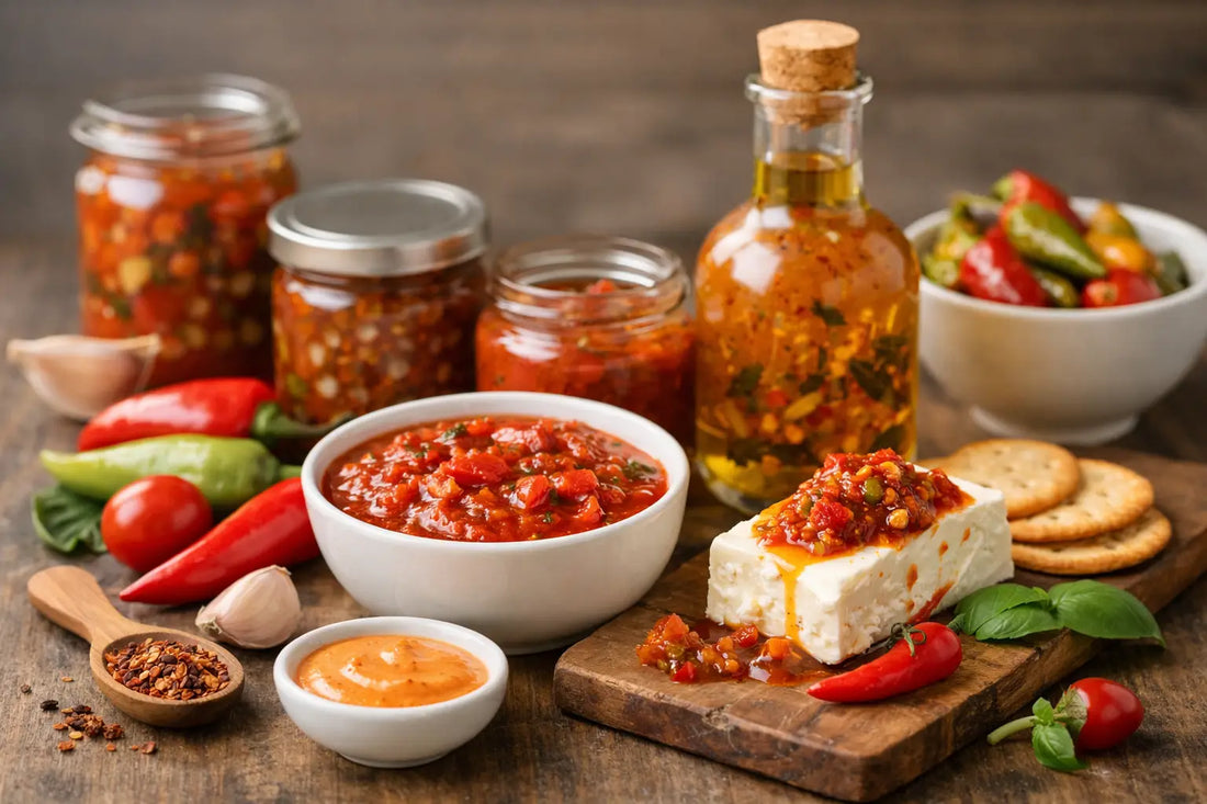 Leitfaden für milde Chili-Feinkost