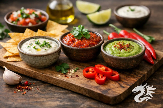 Milde Chili Dips selbst zusammenstellen