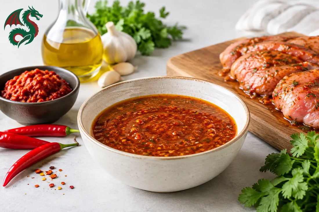 Marinade mit Chilipaste zubereiten leicht gemacht