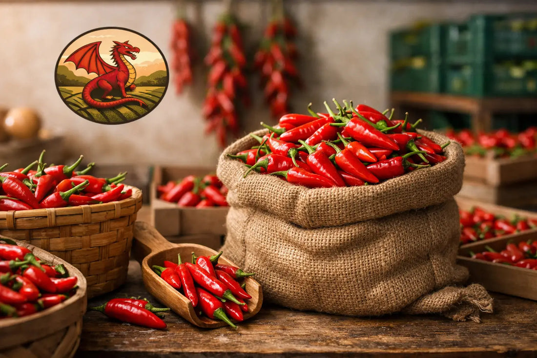 Peperoncino Großhandel mit echtem Geschmack