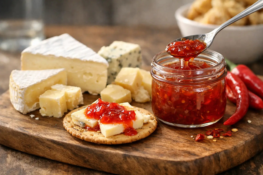 Kann Chili Jam zu Käse passen?