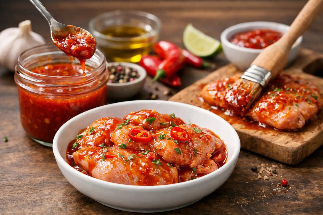 Chili Sauce als Marinade nutzen - so geht’s