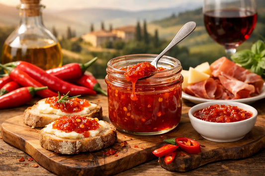 Italienische Chili Marmelade richtig genießen