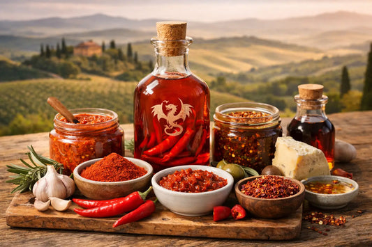 Genussguide für toskanische Chili-Produkte