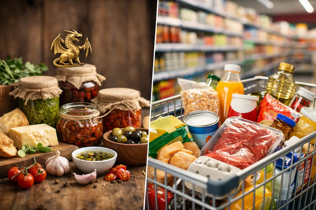 Handgemachte Feinkost oder Supermarkt - was lohnt sich?