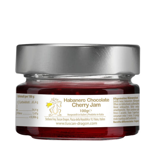 Habanero Chocolate Cherry Jam 55g